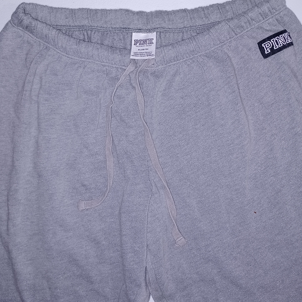 PINK gray jogger pant